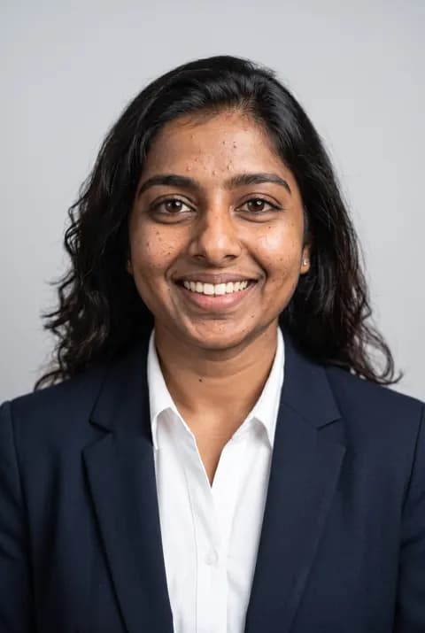 Example headshot, Classic Corporate style