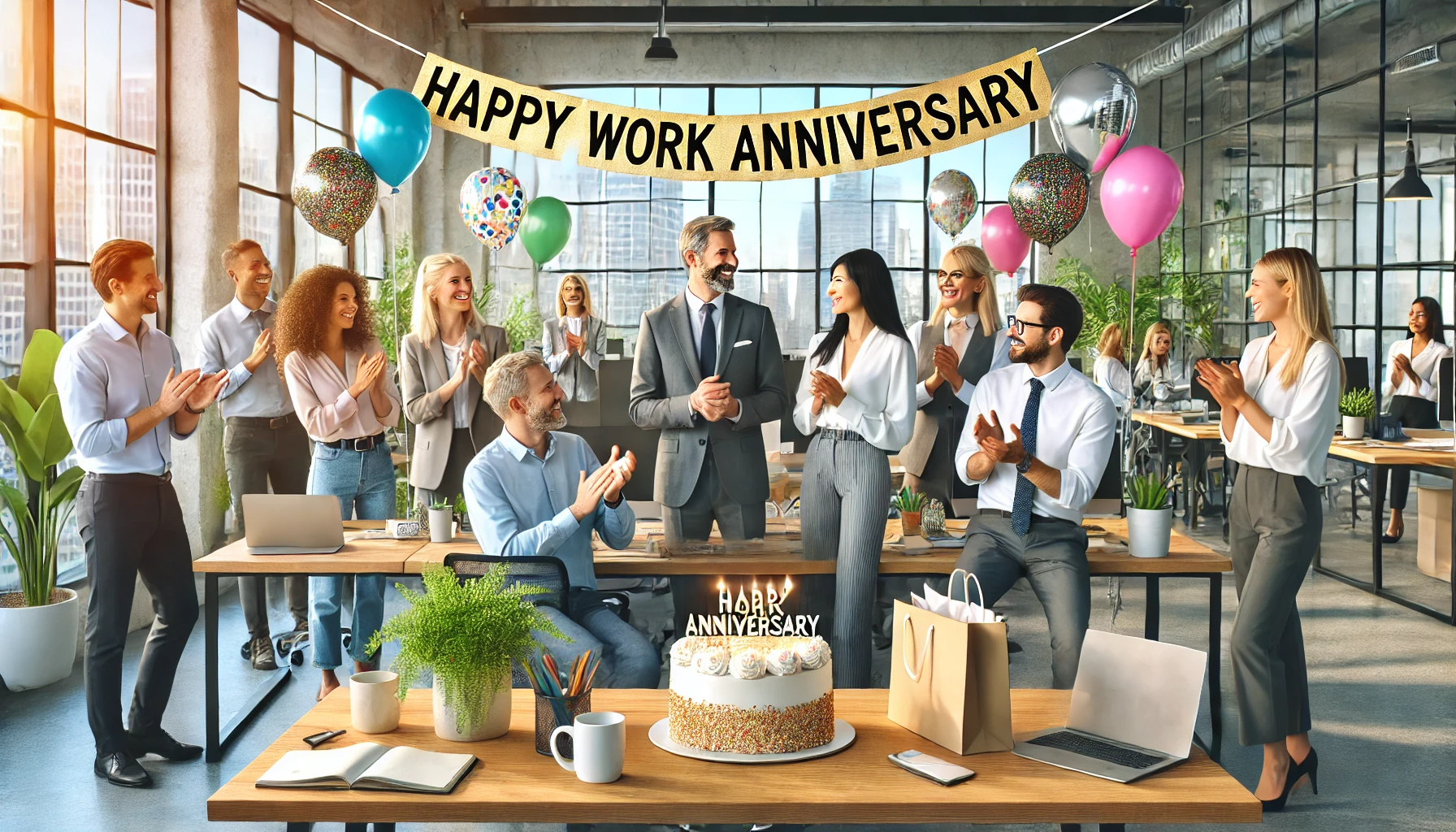 80+ Work Anniversary Wishes for Colleagues, Leaders, and Employees