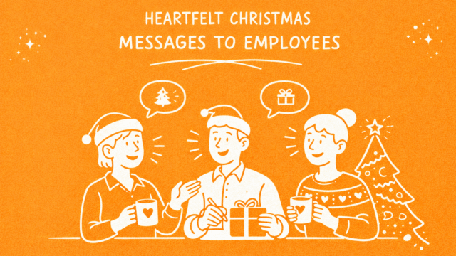 50+ Heartfelt Christmas Messages to Employees [2026]