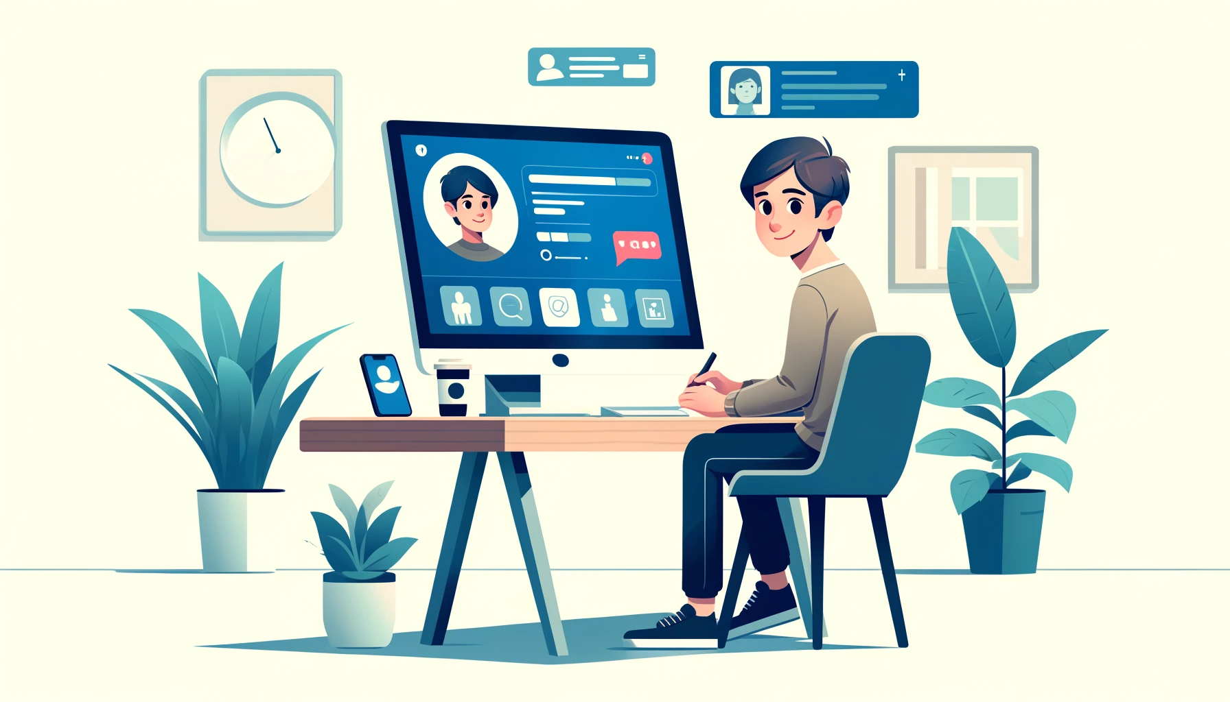 55 social media at work statistics trends 2025 