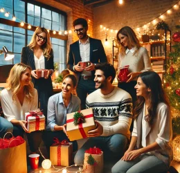 secret santa in office